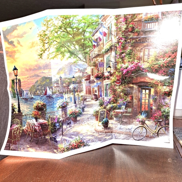 1000 Piece Thomas Kinkade Jigsaw Puzzle - Picture 4 of 6